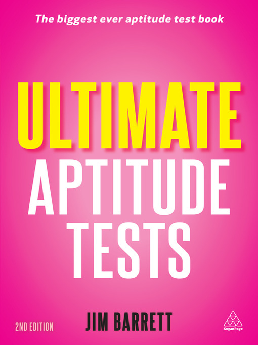 Title details for Ultimate Aptitude Tests by Jim Barrett - Available